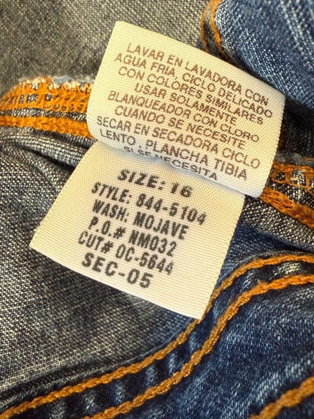 a.n.a A NEW APPROACH HIGH RISE CROP WIDE LEG MEDIUM WASH STRETCH JEANS WOMENS 16 - Picture 9 of 16